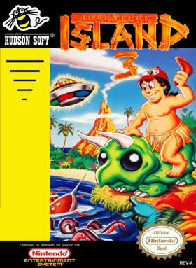 Adventure Island 3 (USA) box cover front